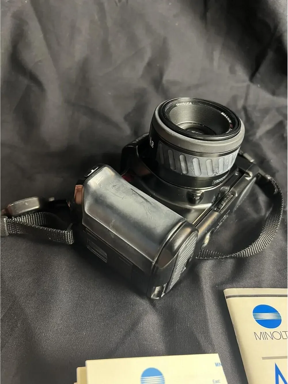 Minolta 7000i Maxxum Camera 50mm Lens AF Untested For Parts As Is